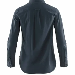 Fjällräven Women's Övik Lite Shirt Long Sleeve Navy