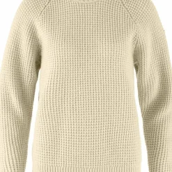 Fjällräven Women's Övik Waffle Knit Light Beige