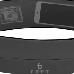 FlipBelt Zipper Carbon