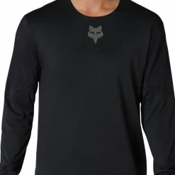 Fox Men's Flexair Long Sleeve Jersey Black