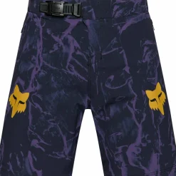 Fox Youth Ranger Short Image Print Plum
