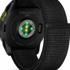 Garmin Enduro 3 Carbon Grey DLC Titanium/Black UltraFit Nylon Strap