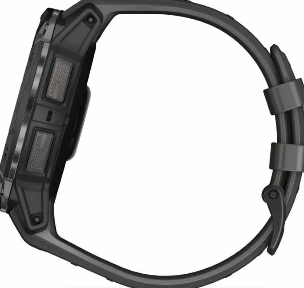 Garmin Instinct 3 AMOLED, 50mm Black Bezel With Charcoal Band