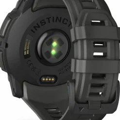 Garmin Instinct 3 AMOLED, 50mm Black Bezel With Charcoal Band