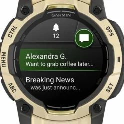 Garmin Instinct 3, 45mm, AMOLED Citrine with Citrine Band
