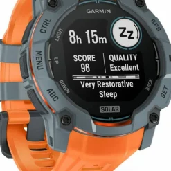 Garmin Instinct 3 Solar, 50 mm Twilight Bezel W/Solstice Band