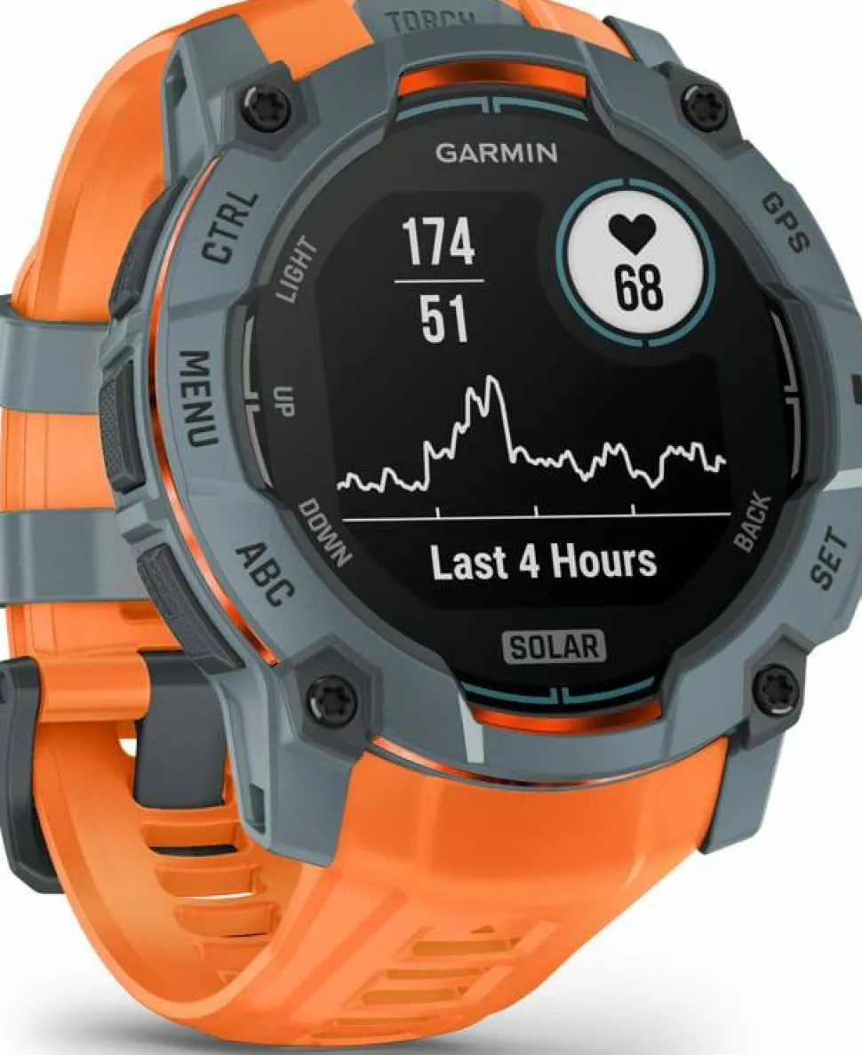 Garmin Instinct 3 Solar, 50 mm Twilight Bezel W/Solstice Band