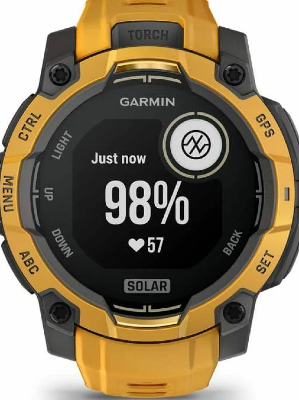 Garmin Instinct 3 Solar, 45mm Grey, Citrine