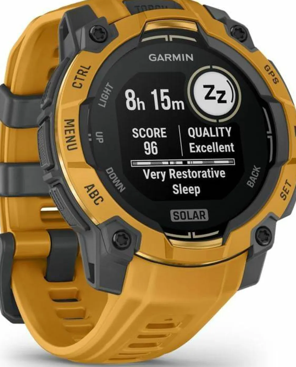 Garmin Instinct 3 Solar, 45mm Grey, Citrine