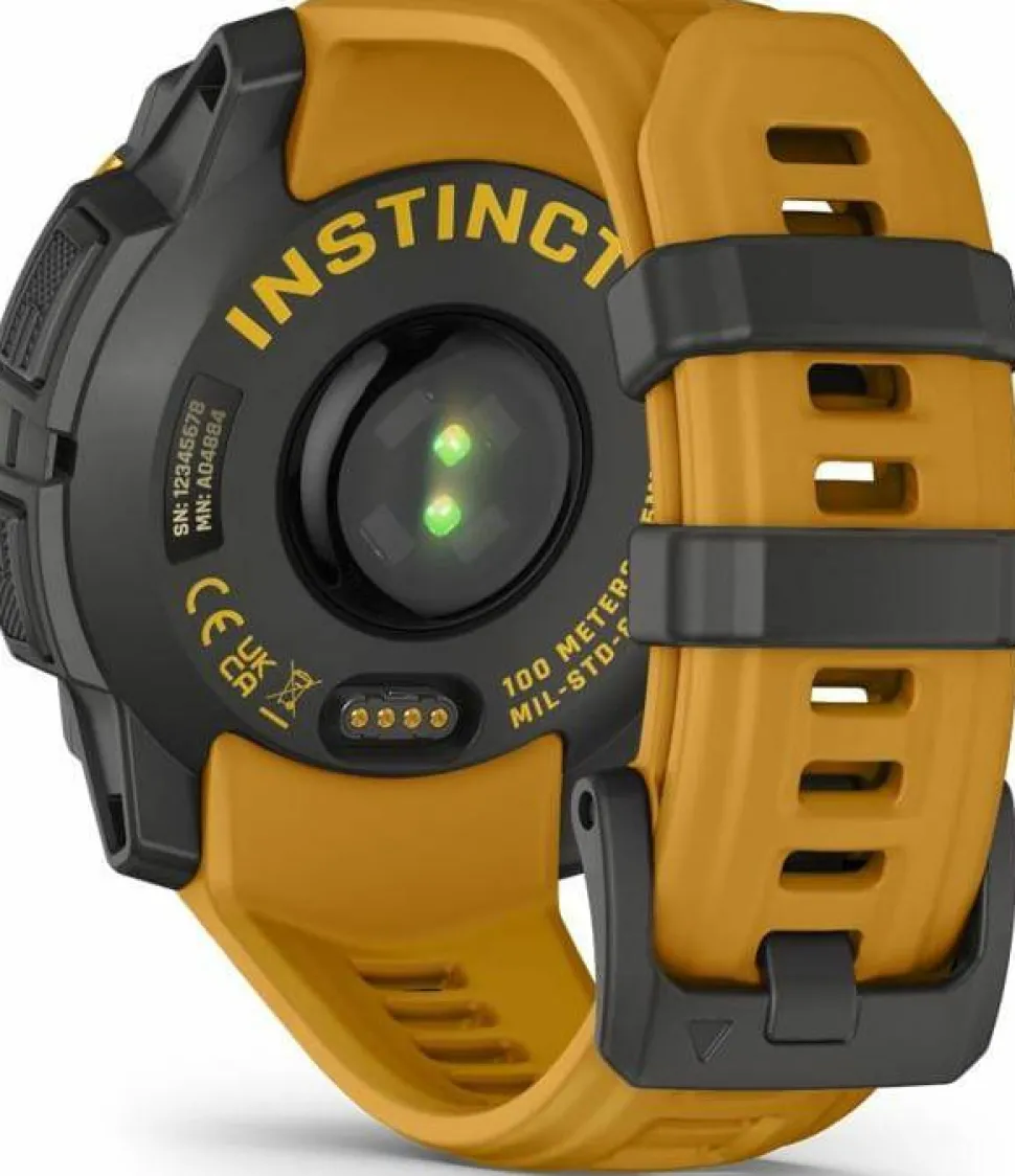 Garmin Instinct 3 Solar, 45mm Grey, Citrine