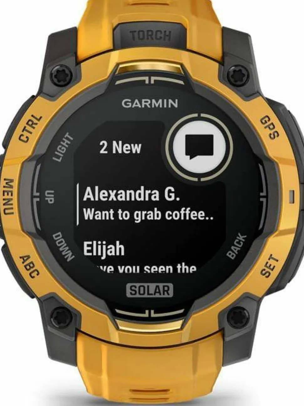 Garmin Instinct 3 Solar, 45mm Grey, Citrine