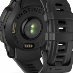 Garmin Instinct 3 Solar, 45mm Black Bezel With Black Band