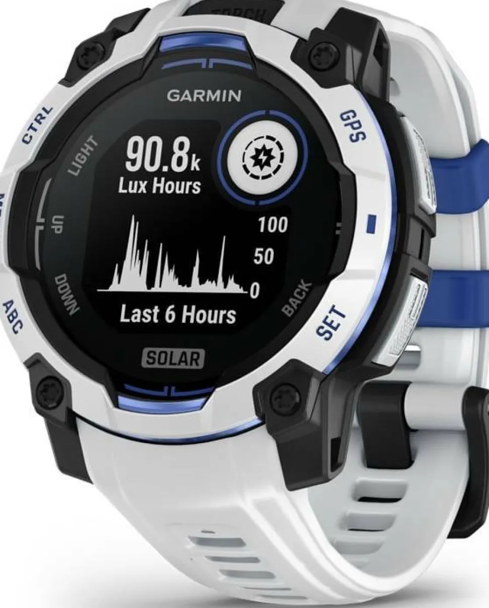 Garmin Instinct 3 Solar, 45mm Whitestone
