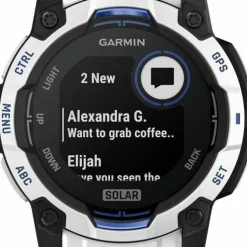 Garmin Instinct 3 Solar, 45mm Whitestone