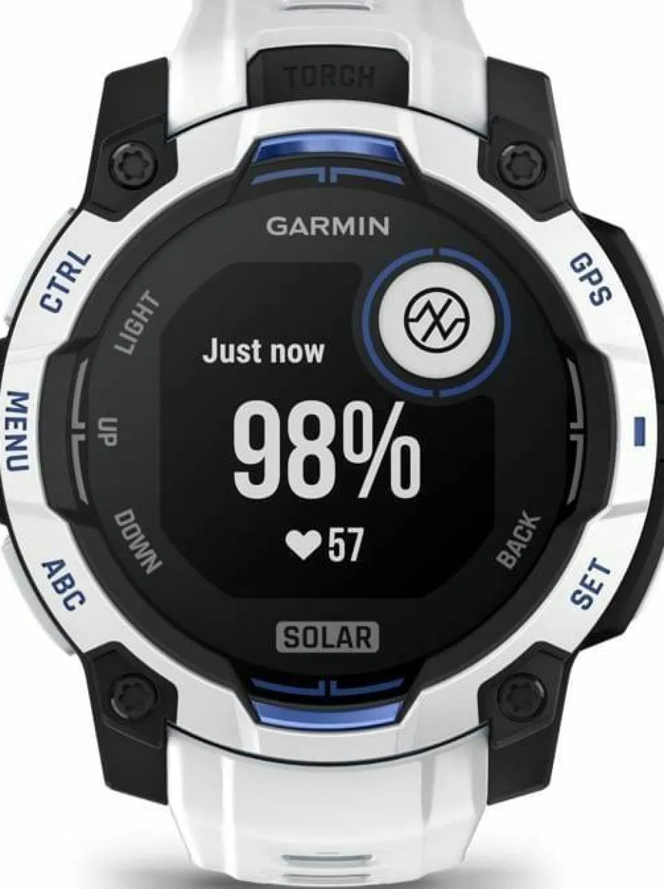 Garmin Instinct 3 Solar, 45mm Whitestone