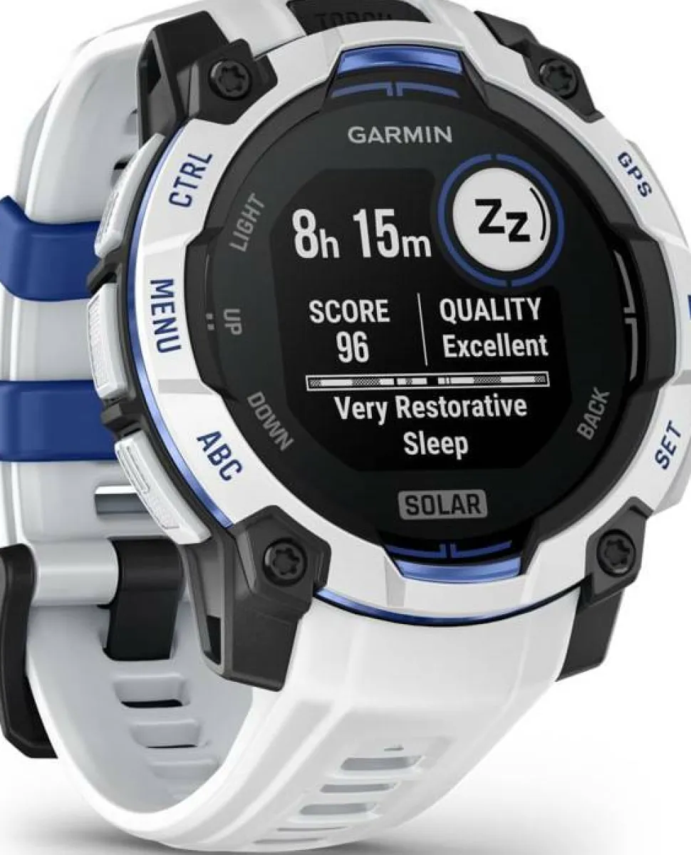 Garmin Instinct 3 Solar, 45mm Whitestone