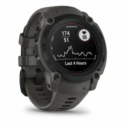 Garmin Instinct E, 40 Mm Black Bezel With Charcoal Band