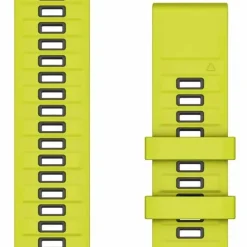 Garmin Quickfit Watch Bands Amp Yellow/graphite Silicone