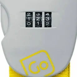 Go Travel Combi Luggage Strap Yellow/green
