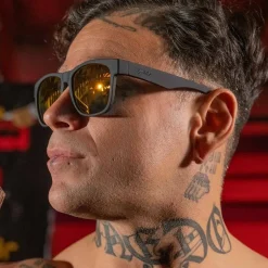Goodr Sunglasses Beelzebub's Bourbon Burpees Black