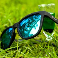 Goodr Sunglasses Vincents Absinthe Night Terrors Blue