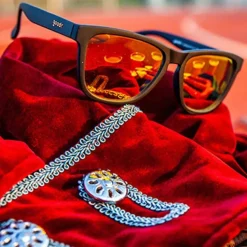 Goodr Sunglasses Whiskey Shots With Satan Black