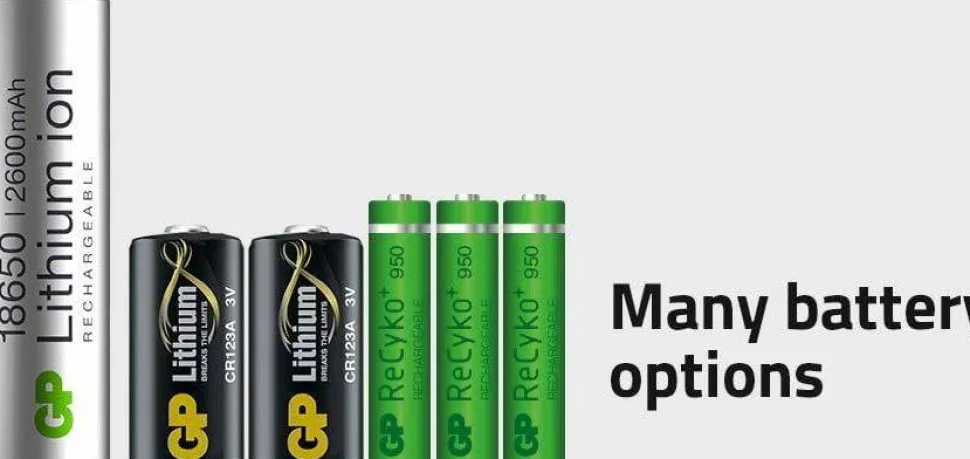 GP Batterier GP Design beam Rechargeable Multi-Battery 1050lm - PSR52 Nocolour