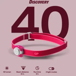 GP Batterier GP Discovery Multi-Usage 40lm CH31 Pink