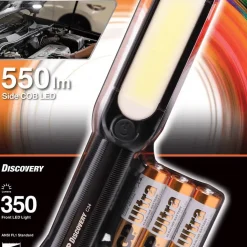 GP Batterier GP Discovery Work Light COB LED C34 Black
