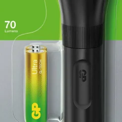 GP Batterier GP Everyday LED Flashlight 70lm C107 Black