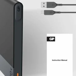 GP Batterier GP Powerbank M2 10000 mAh Black