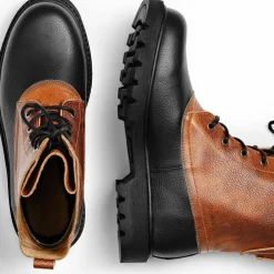 Graninge Unisex Bred Unlined Black/Tan