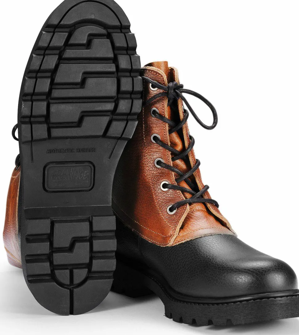 Graninge Unisex Bred Unlined Black/Tan