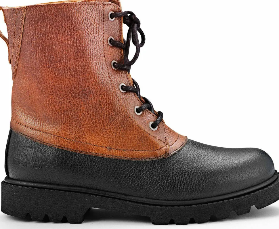 Graninge Unisex Bred Unlined Black/Tan