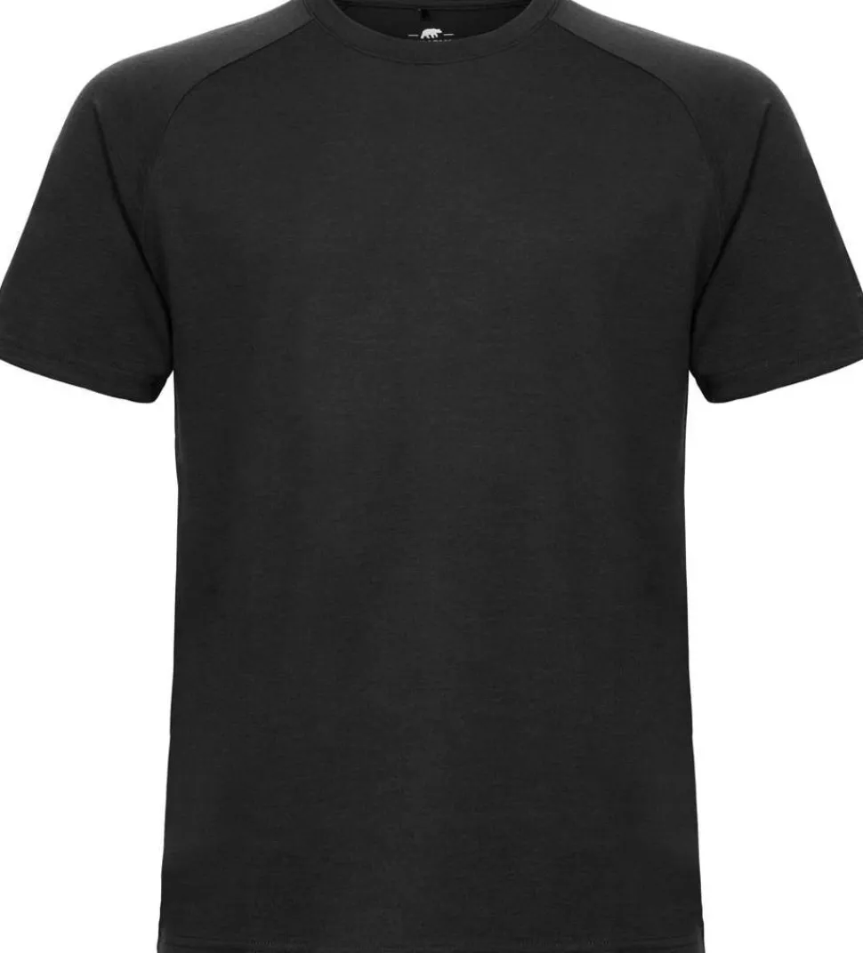 Gridarmor Men's Merino Wool Tee Black Beauty