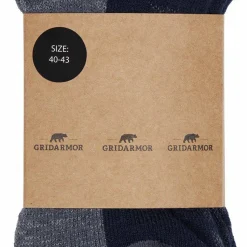 Gridarmor Merino Trekking Light Sock Navy Blazer