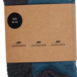 Gridarmor Merino Trekking Socks Indian Teal