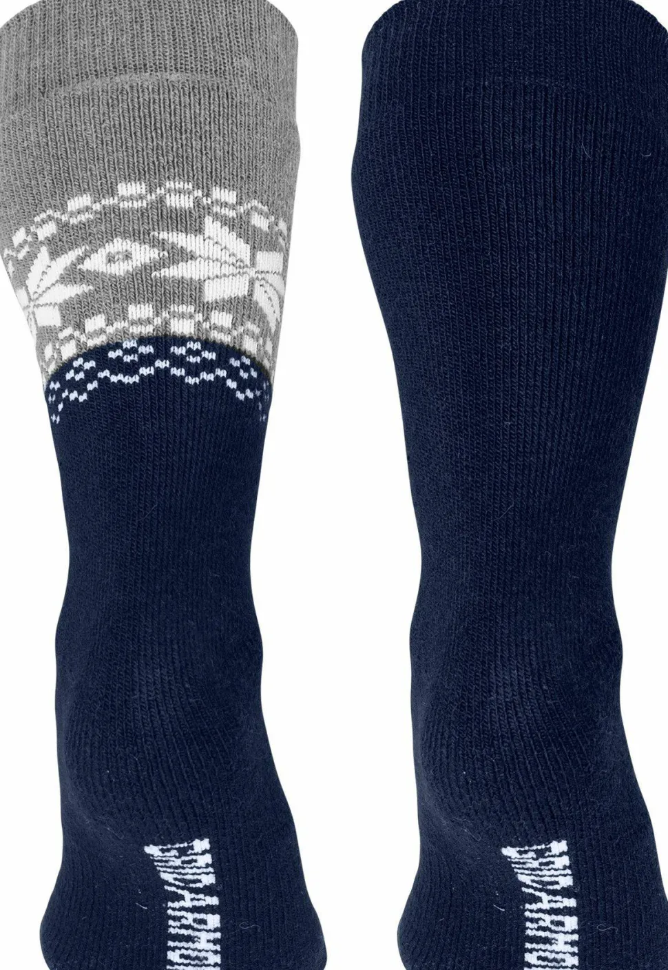Gridarmor Unisex Alpacka Wool Heritage Socks 2-pack Navy Blazer