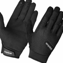 Gripgrab Descent Insidegrip™ Full Finger Summer Gloves Black
