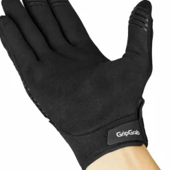 Gripgrab Descent Insidegrip™ Full Finger Summer Gloves Black