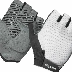 Gripgrab Expert RC Max Padded Short Finger Summer Gloves White