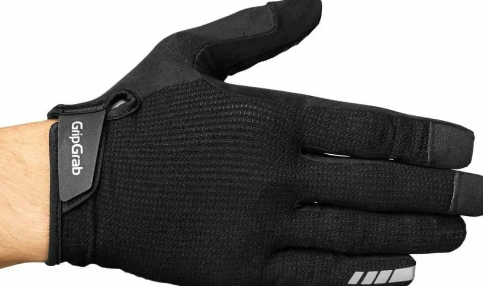 Gripgrab Explr Padded Full Finger Summer Gloves Black