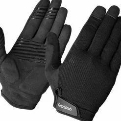 Gripgrab Explr Padded Full Finger Summer Gloves Black