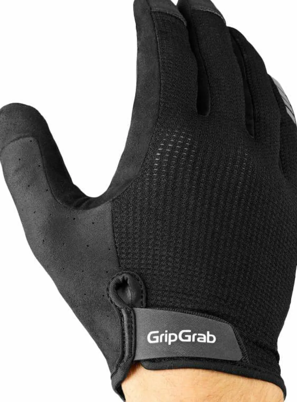 Gripgrab Explr Padded Full Finger Summer Gloves Black
