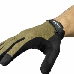 Gripgrab Explr Padded Full Finger Summer Gloves Olive Green