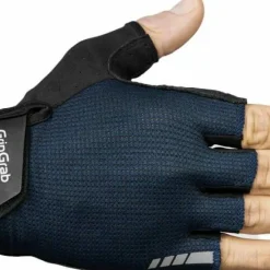 Gripgrab Explr Padded Short Finger Summer Gloves Navy Blue