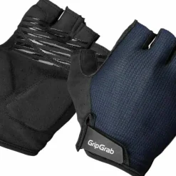 Gripgrab Explr Padded Short Finger Summer Gloves Navy Blue