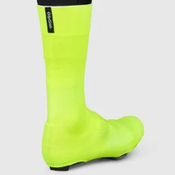 Gripgrab Flandrien Waterproof Knitted Road Shoe Covers Yellow Hi-Vis