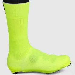 Gripgrab Flandrien Waterproof Knitted Road Shoe Covers Yellow Hi-Vis