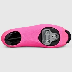 Gripgrab Flandrien Waterproof Knitted Road Shoe Covers Pink